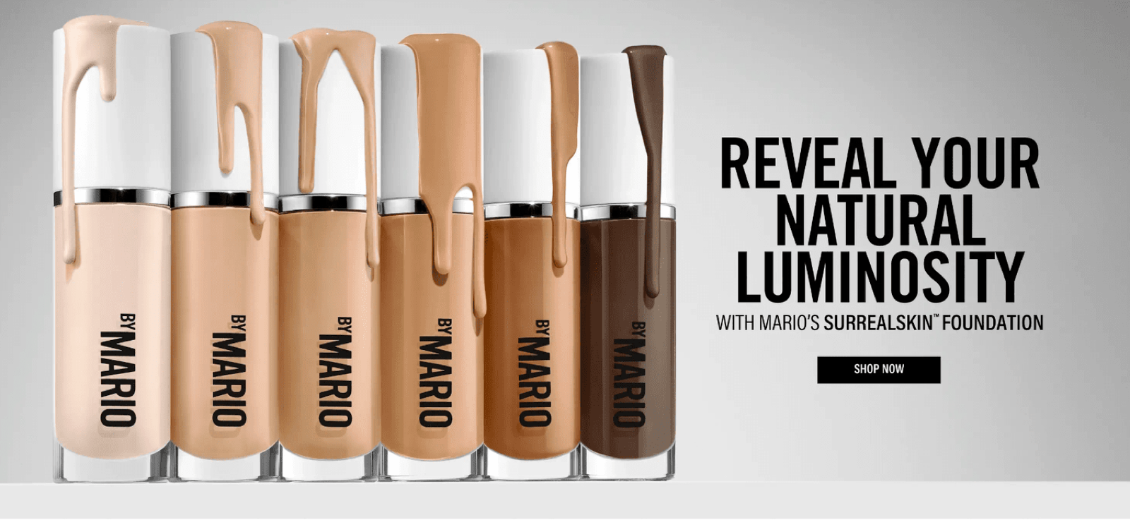 SurrealSkin foundation shade range