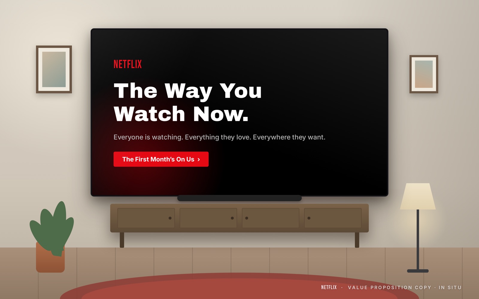 The Way You Watch Now — product scene