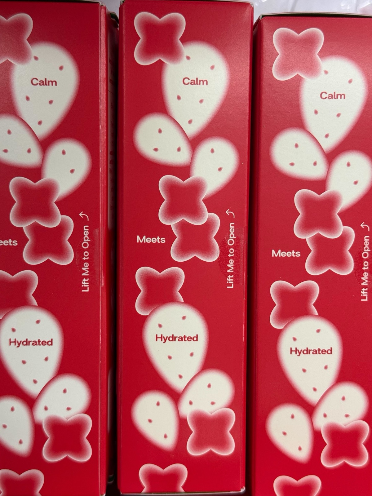 Prereq red packaging with die-cut sticker sheets